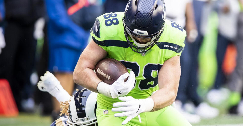 Seahawks position overview: Interest in Greg Olsen shows Seattle has  questions at tight end | The Seattle Times