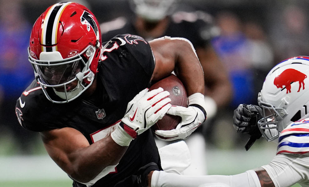 Bijan Robinson scores season's longest run as Atlanta Falcons beat Buffalo  Bills | The Independent