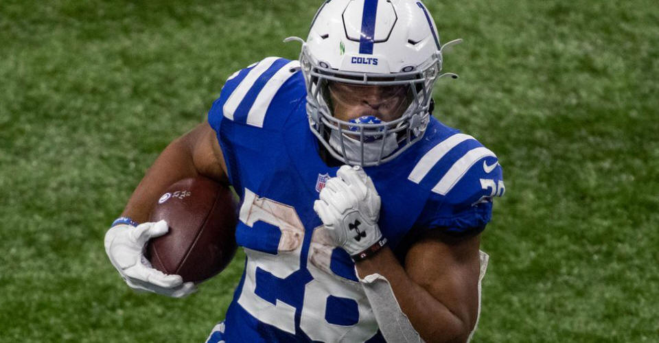 Colts Rookie RB Jonathan Taylor Named to PFF's 'Week 11: Team of the Week'  - Stampede Blue