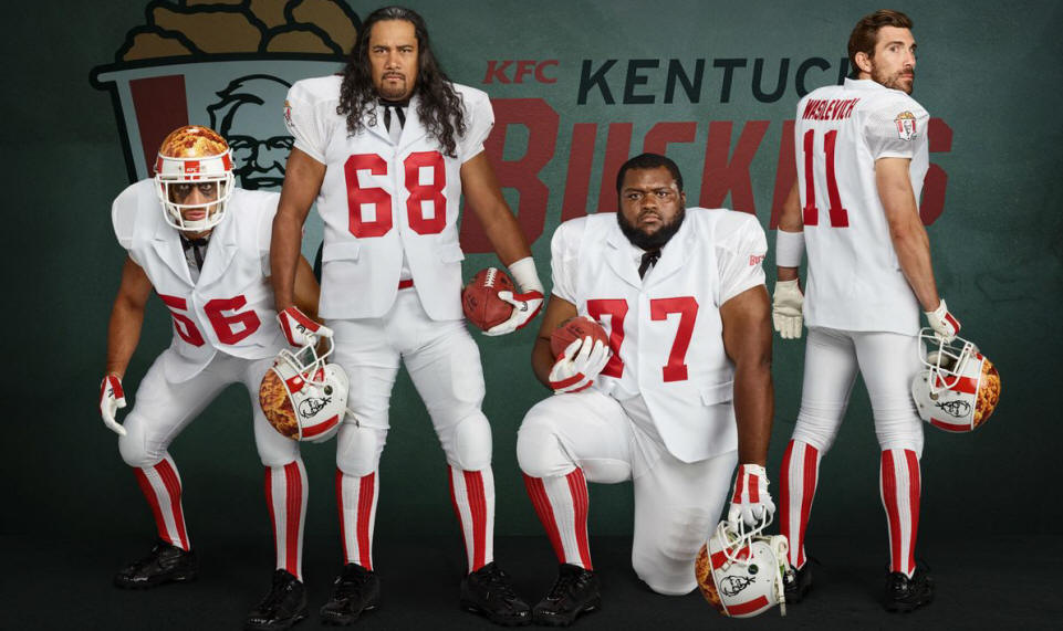 The Kentucky Buckets Are the Fried Chicken Football Team America Deserves -  Eater